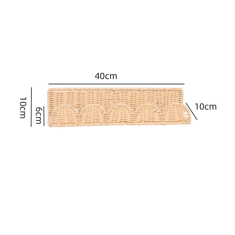 Decorative Basket Made of Natural Rattan Bowlift