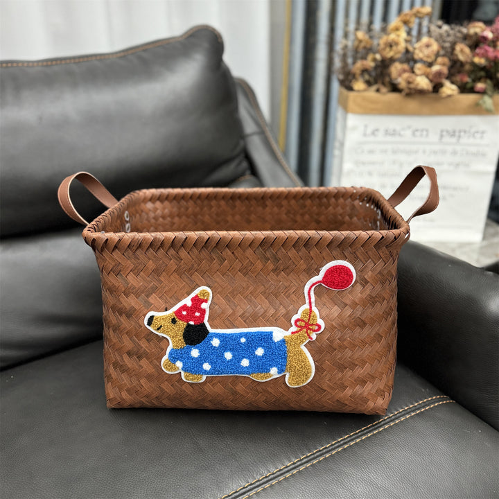 Woven storage basket Bowlift