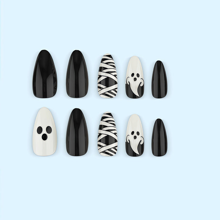 Creative Halloween-style Art Nails Bowlift