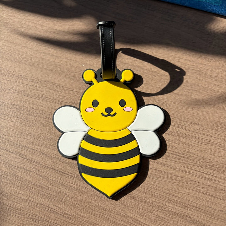 Cow-Themed Travel Luggage Tag Bowlift