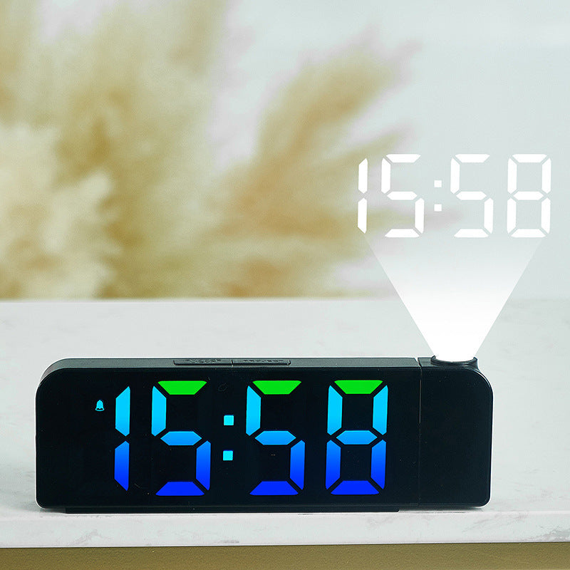 Projection clock with digital display Bowlift