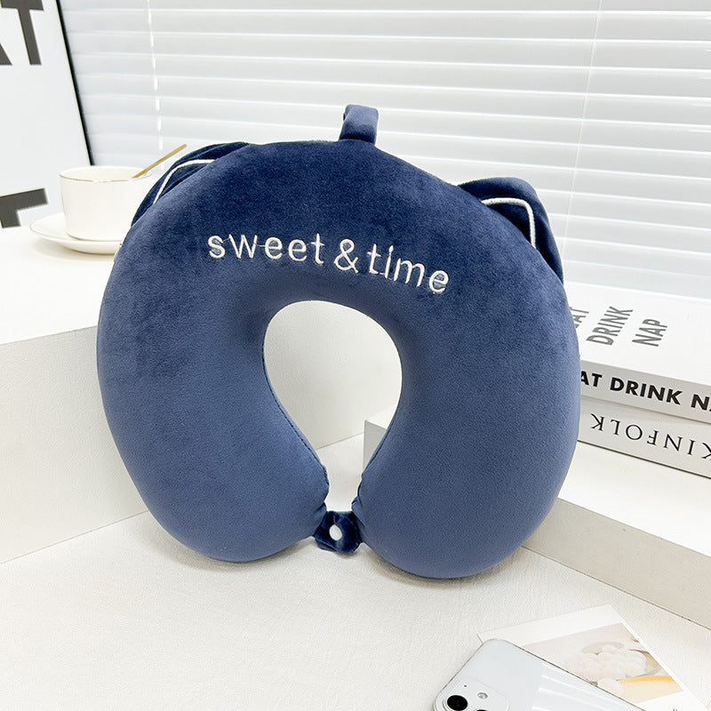 Women's Comfortable Neck Pillow with Funny Design Bowlift