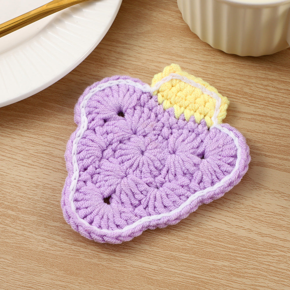 Cute Crocheted Decorative Coaster Bowlift