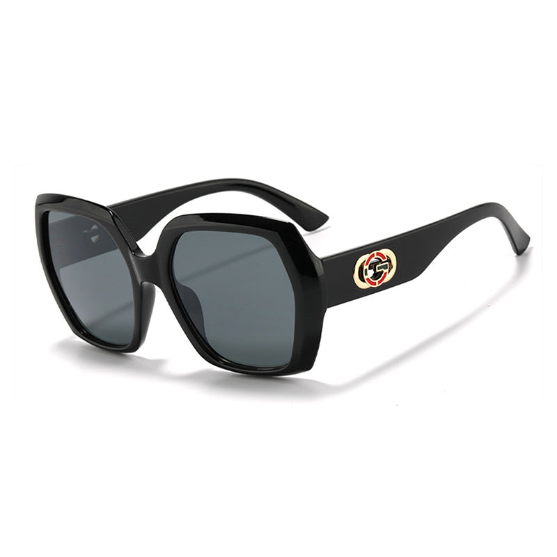 Bold Oversized Hexagonal Sunglasses
