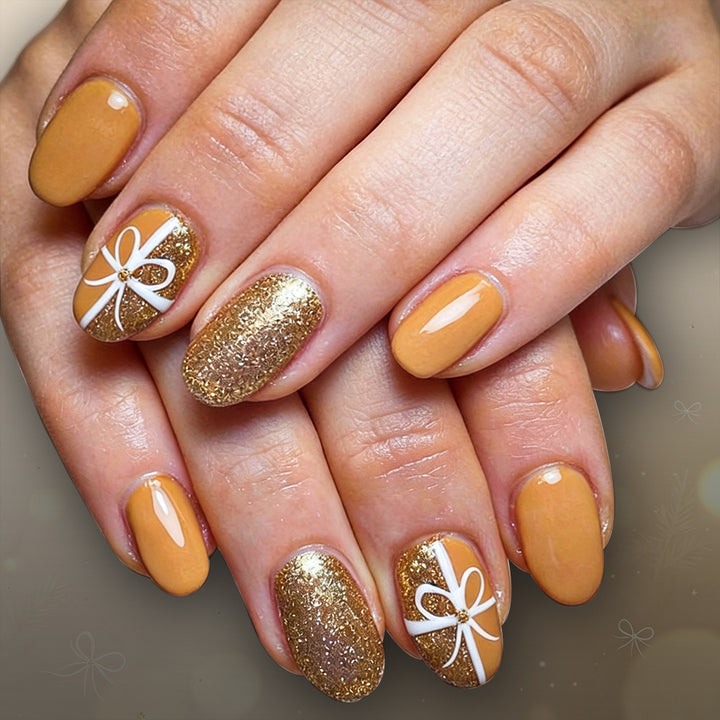 Premium Glitter Nail Design Bowlift
