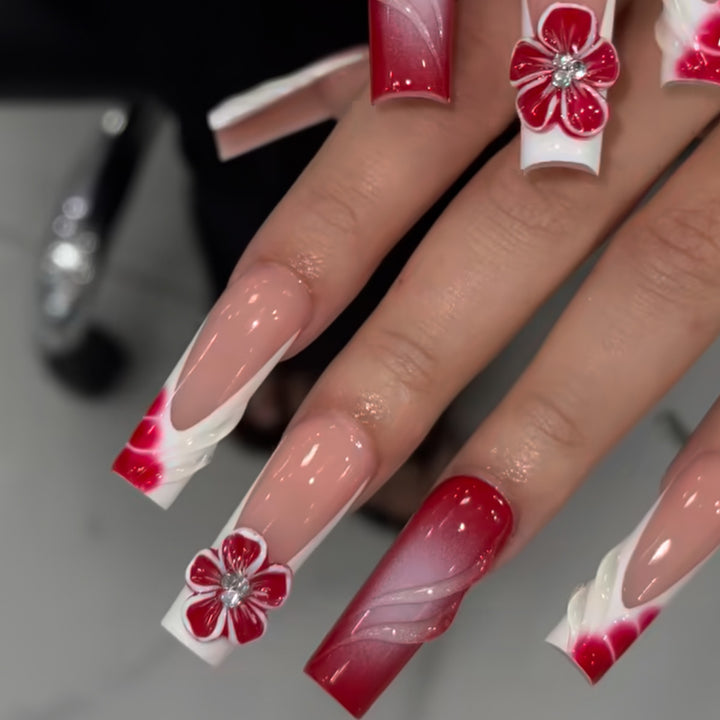 Artistic Premium Press-On Nail Art Bowlift