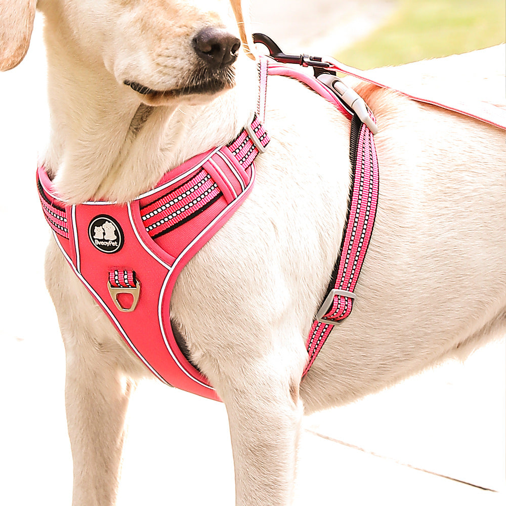 No-Pull Adjustable Pet Harness