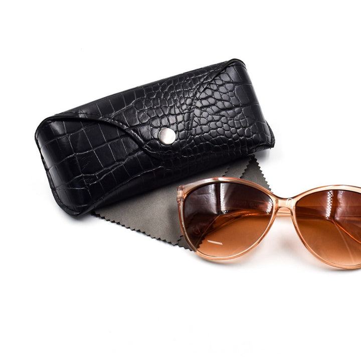 Luxurious Leather Eyewear Case Bowlift