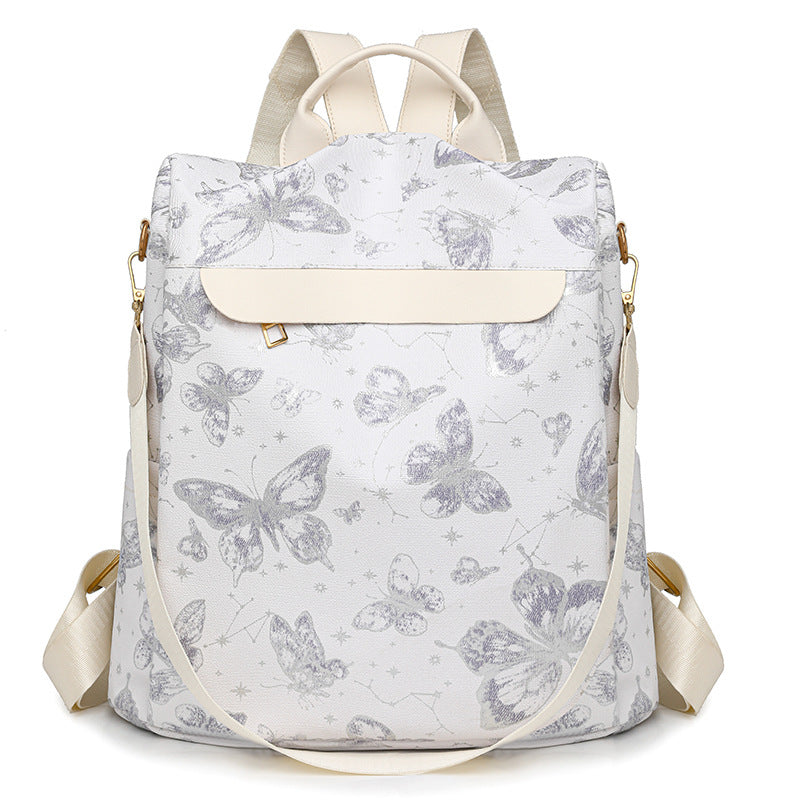 Backpack with Elegant Butterfly Design and Practical Compartments Bowlift