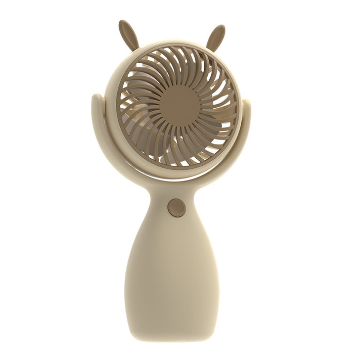 Ladies portable hand fan with funny design Bowlift