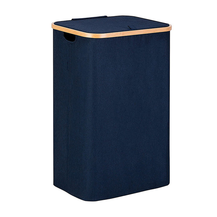 High-quality laundry basket with bamboo lid Bowlift