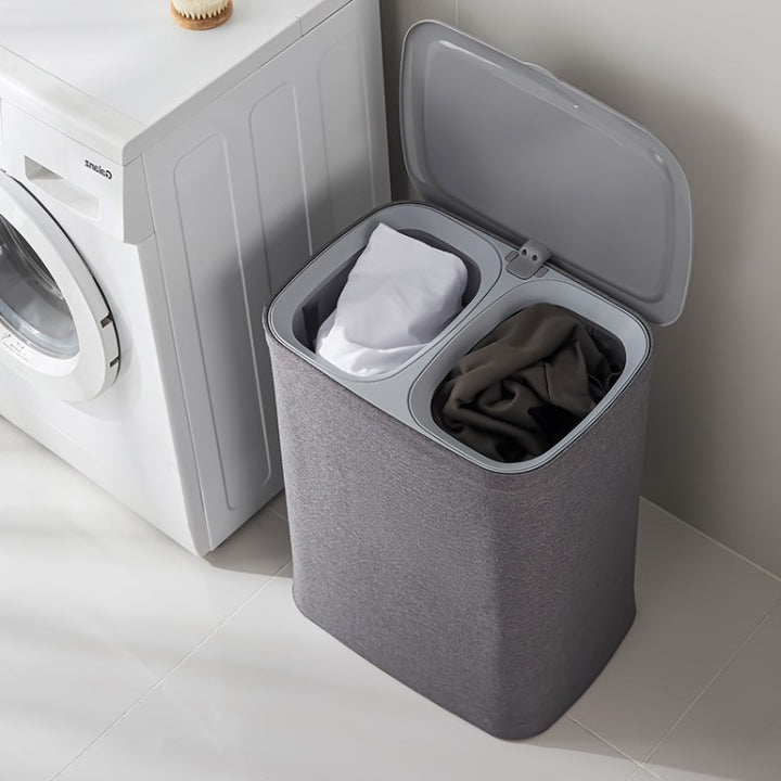 Practical laundry container with stylish lid Bowlift