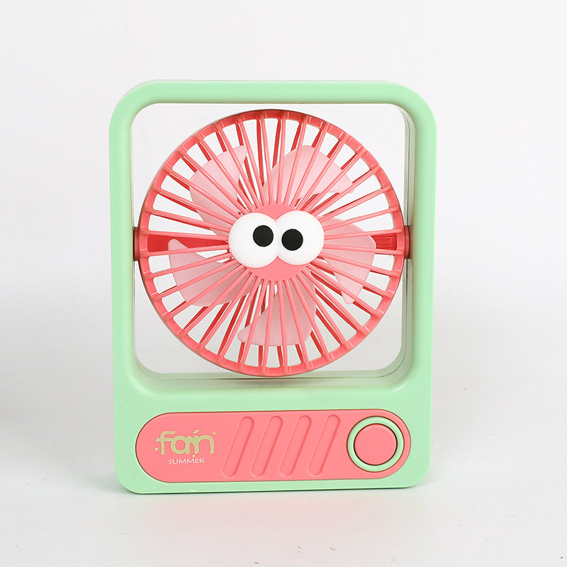Women Portable Mini Fan in Playful Design Bowlift