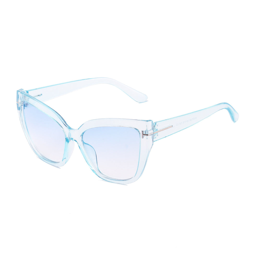 Ladies Cat-Eye Sunglasses with Fashionable Structured Frame Bowlift