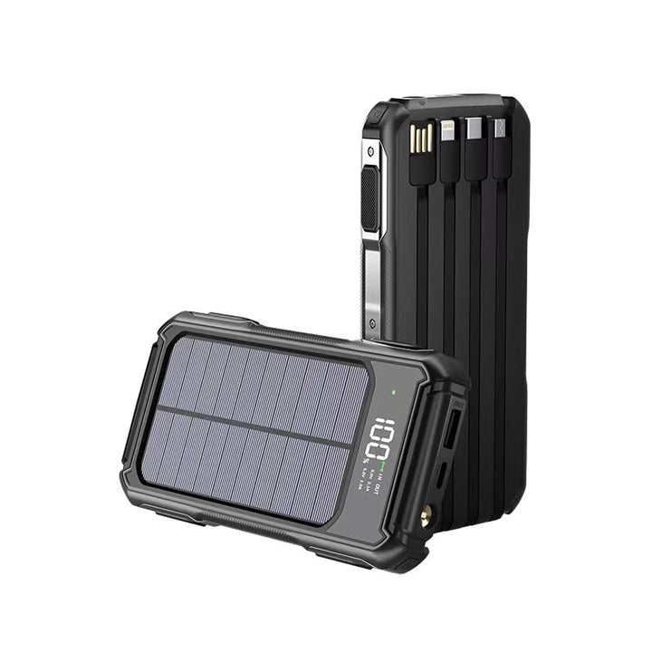 Robust Solar Power Bank with Fast Charging Function Bowlift