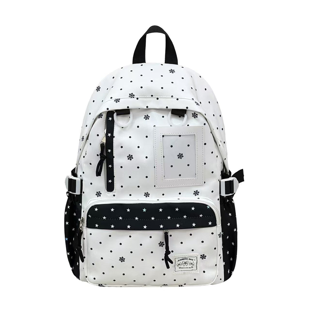 Versatile Print Backpack Bowlift