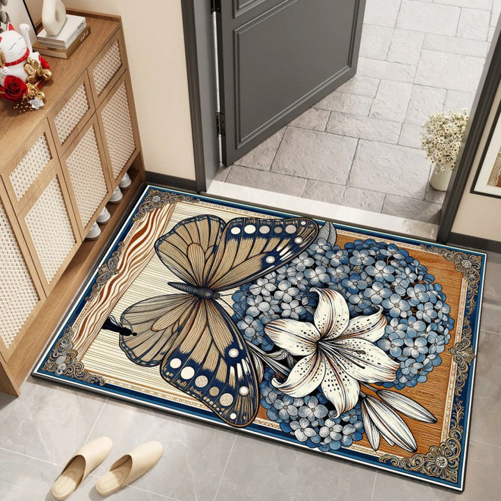 Decorative Flower Welcome Mat