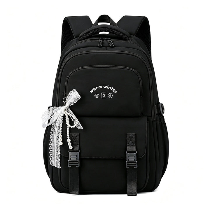 Fashionable backpack with stylish embellishments Bowlift