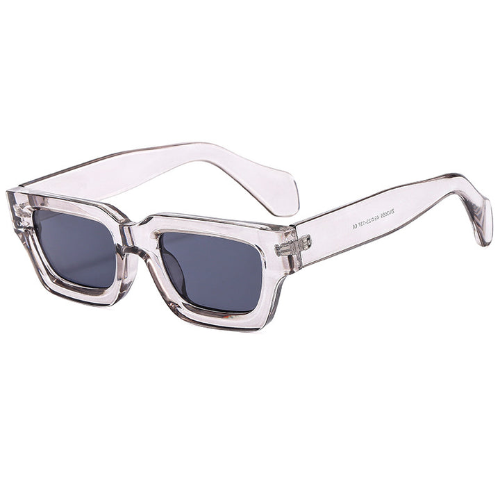 Women's sunglasses in modern and futuristic rectangular design Bowlift
