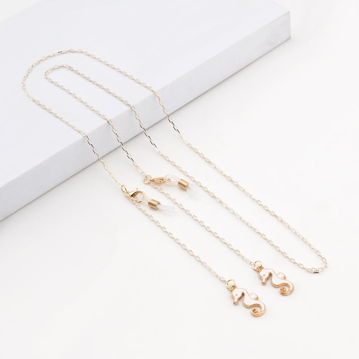 Elegant Geometric Glasses Chain Bowlift