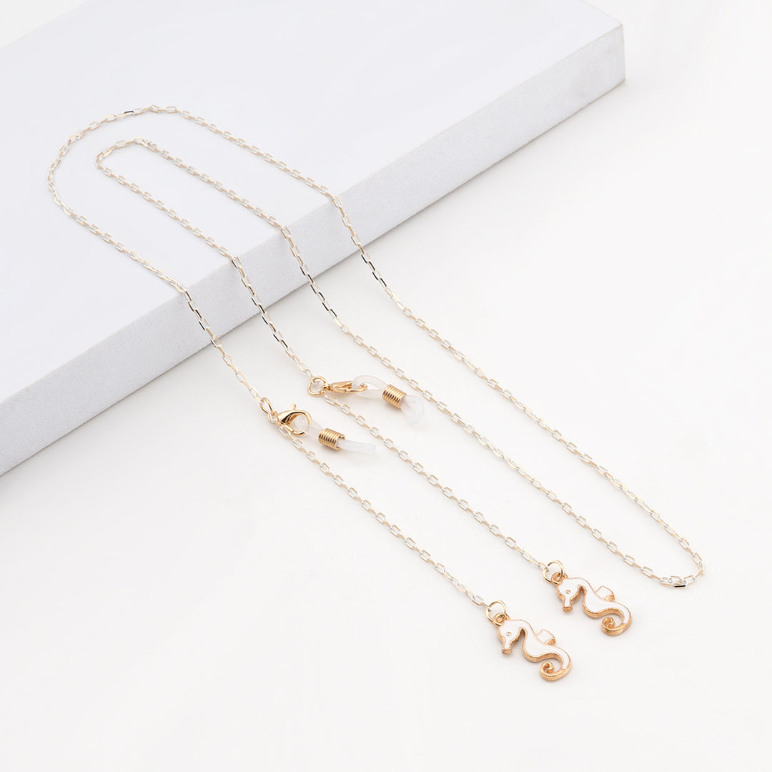 Elegant Geometric Eyewear Chain Bowlift