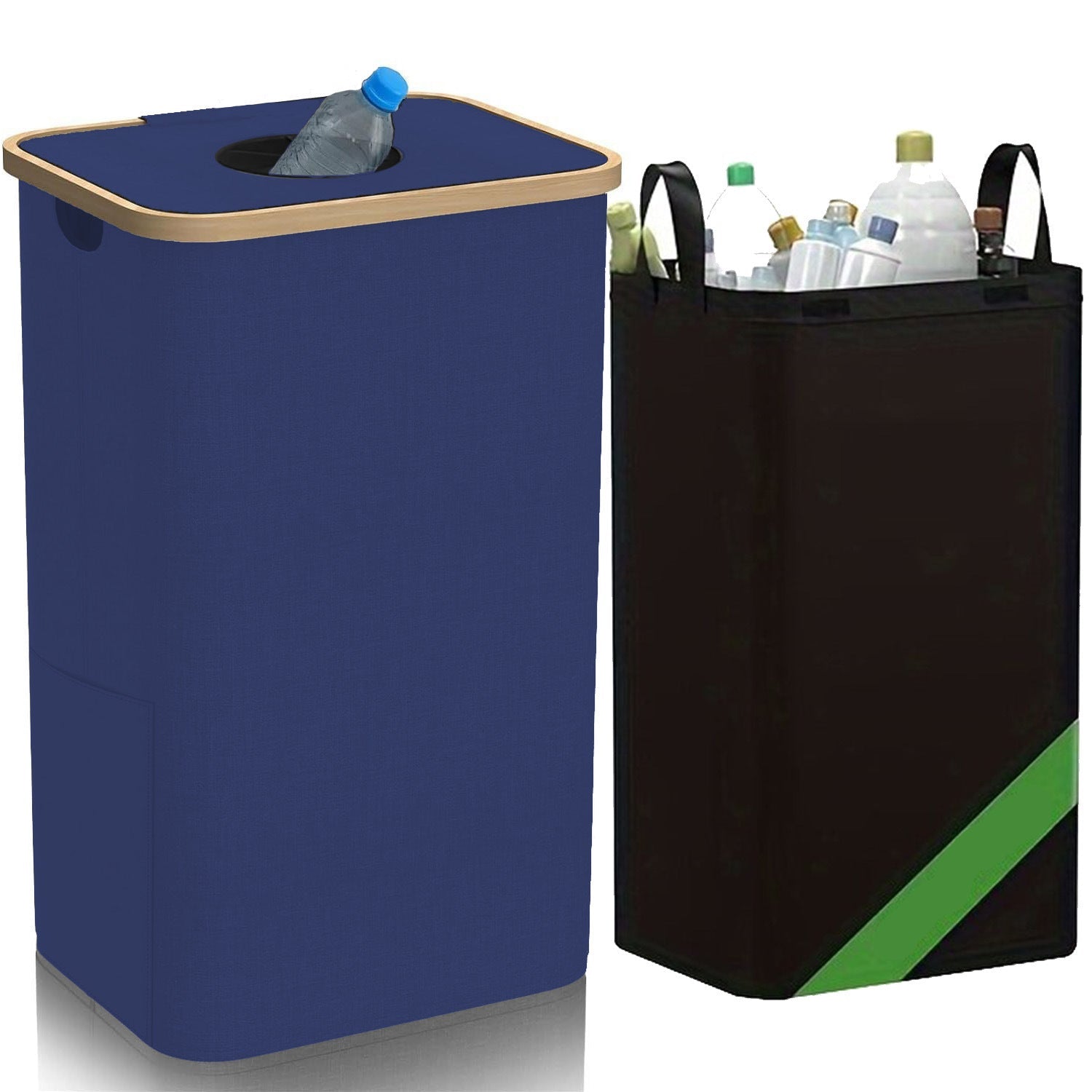BowLift | 2in1 Foldable Storage Bag for Plastic Waste or Deposit Bottles