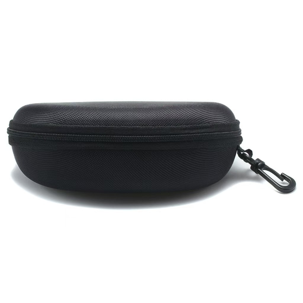 EVA Zippered Hard Shell Glasses Case with Carabiner Bowlift