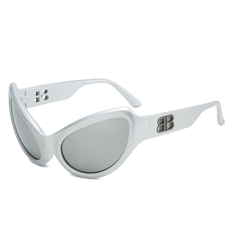Ladies elegant Cat-Eye sunglasses with high-quality UV protection lenses Bowlift