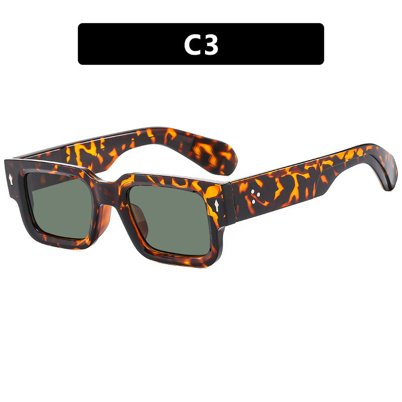 Women's fashionable square sunglasses with sturdy frame and comfortable fit Bowlift