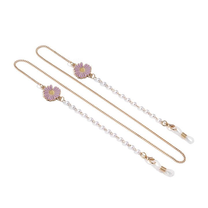 Floral Design Eyewear Chain Bowlift