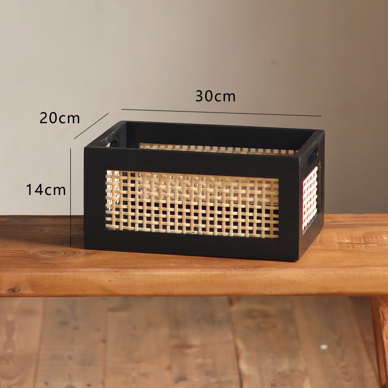 High-quality storage basket made of natural material Bowlift