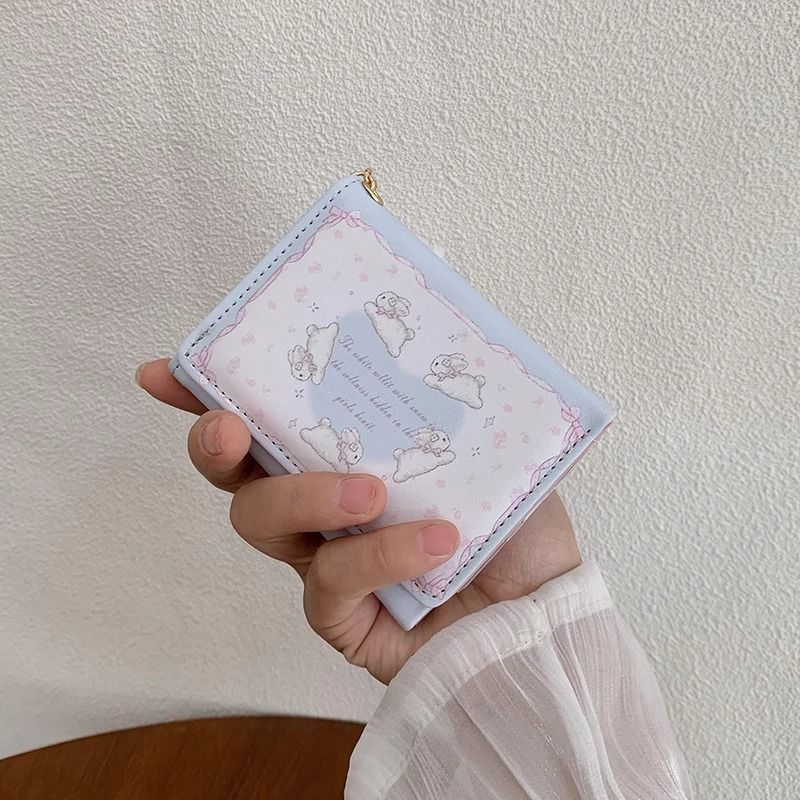 Cute Cartoon-Themed Mini Wallet Bowlift