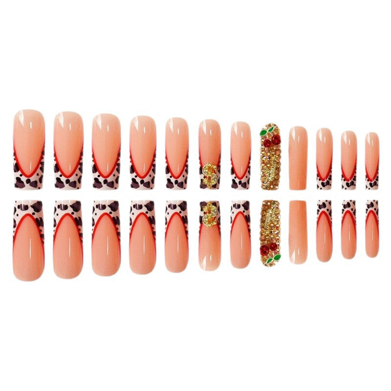 Artistic Decorative Press-On Nails Bowlift