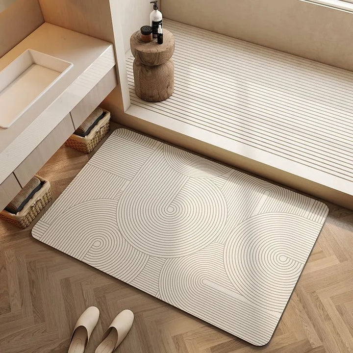 Memory Foam Bathroom Mat Bowlift