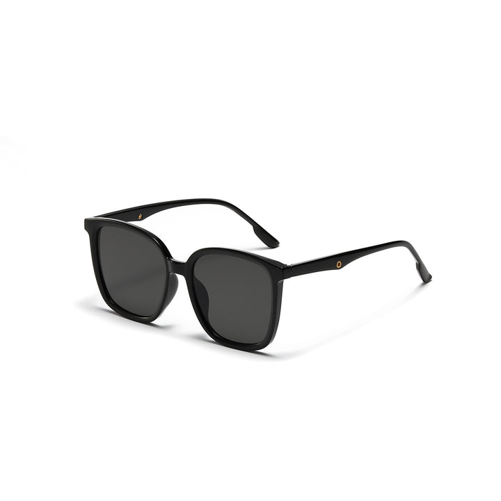 Women's stylish square sunglasses with clear frame and polarized lenses Bowlift