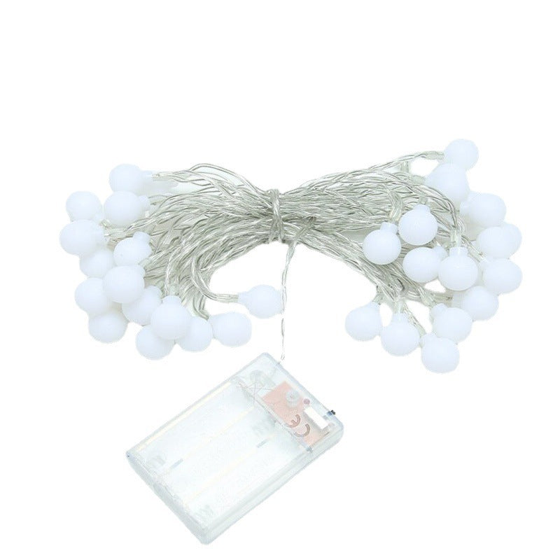 Decorative Outdoor LED Star And Globe String Lights Weather-Resistant Versatile Hanging Garland Bowlift