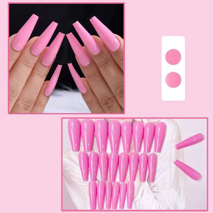 Artificial High-Gloss Artificial Nails Bowlift