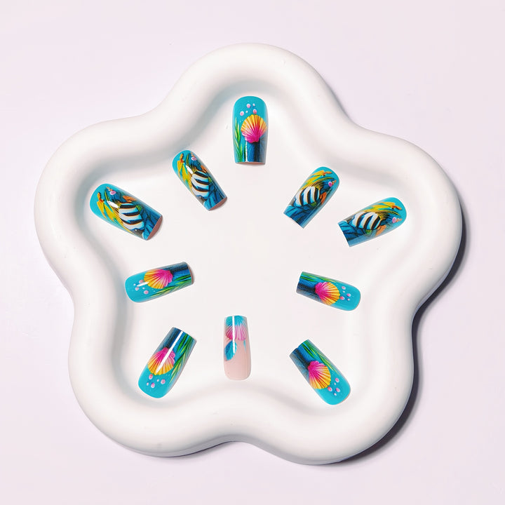 Creative Underwater Nail Design Set Bowlift