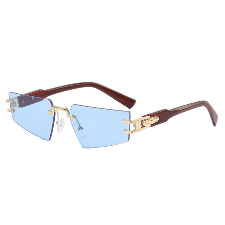 Women's fashionable sunglasses with elegant square frame construction and luxurious details Bowlift