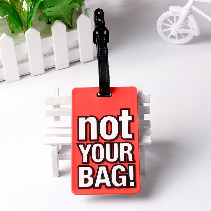 Fun Travel Luggage Tag Bowlift