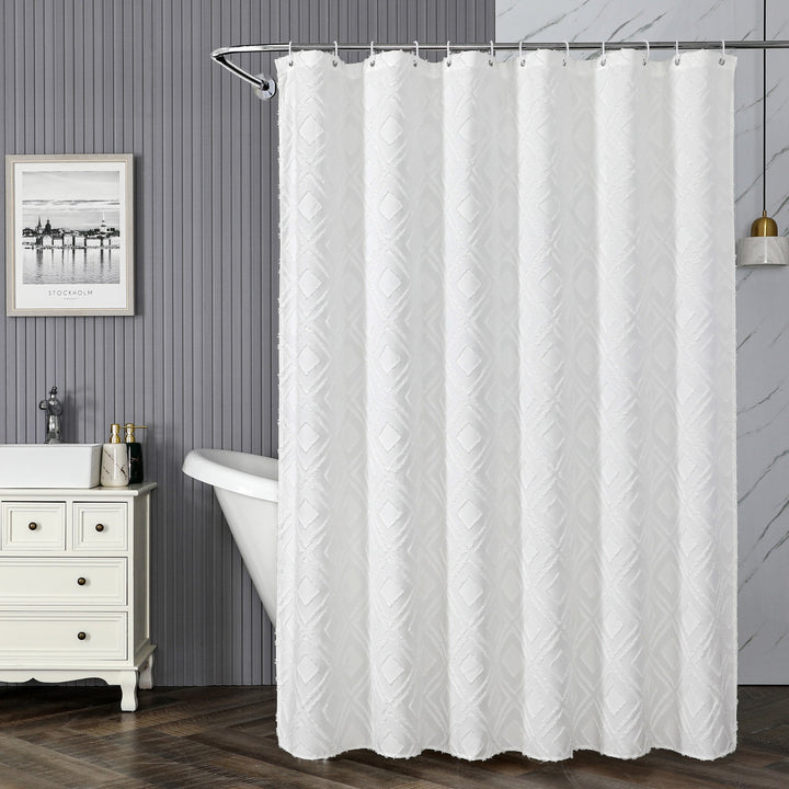 Textured Pattern Window Curtains Bowlift