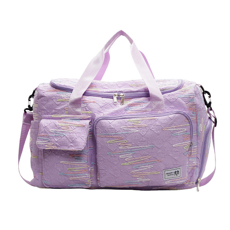 Fashionable Sport Duffel Bag With Versatile Compartments Bowlift