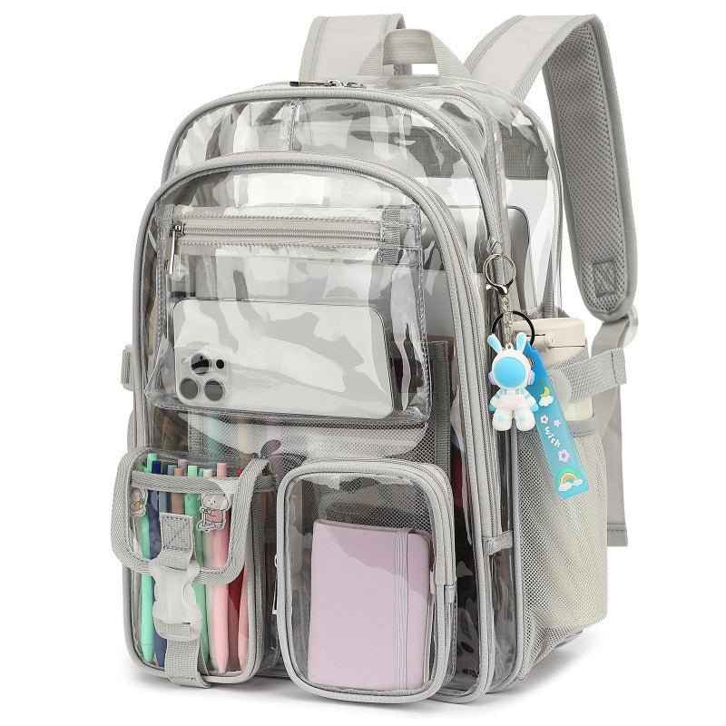 Transparent Multifunctional Backpack Bag Bowlift