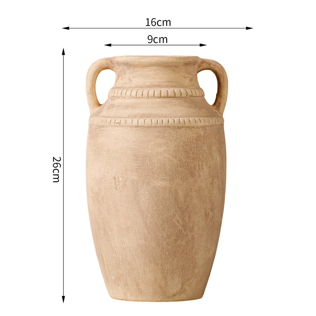 Vintage Terracotta Amphora Bowlift