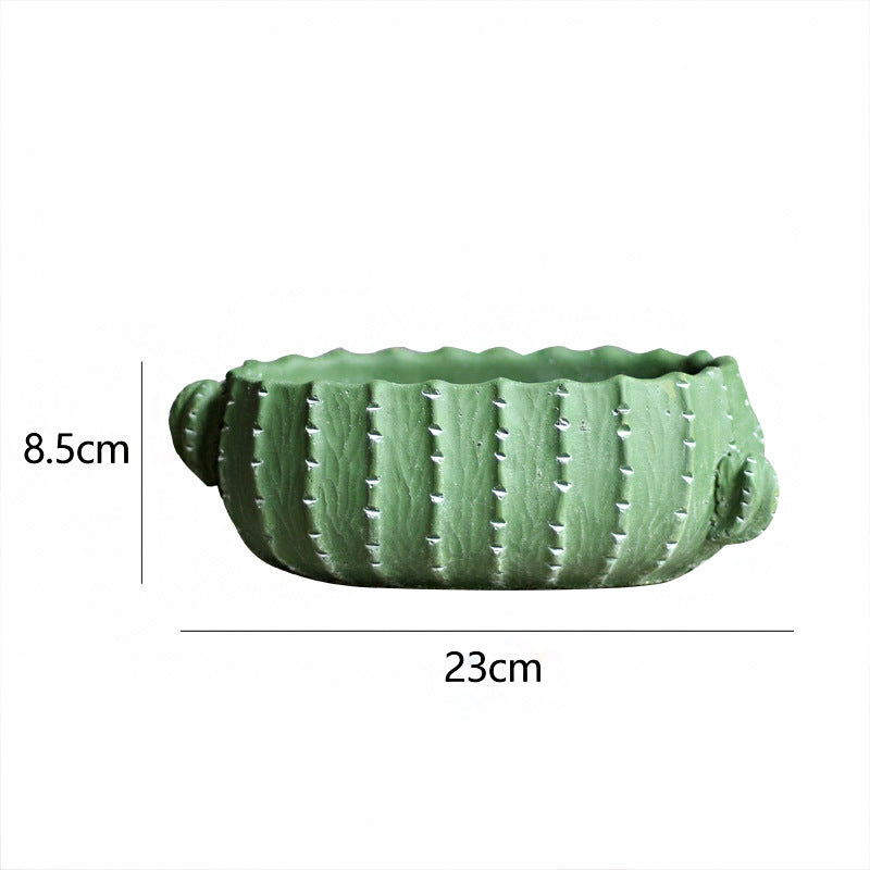 Decorative flower pot in cactus design Bowlift