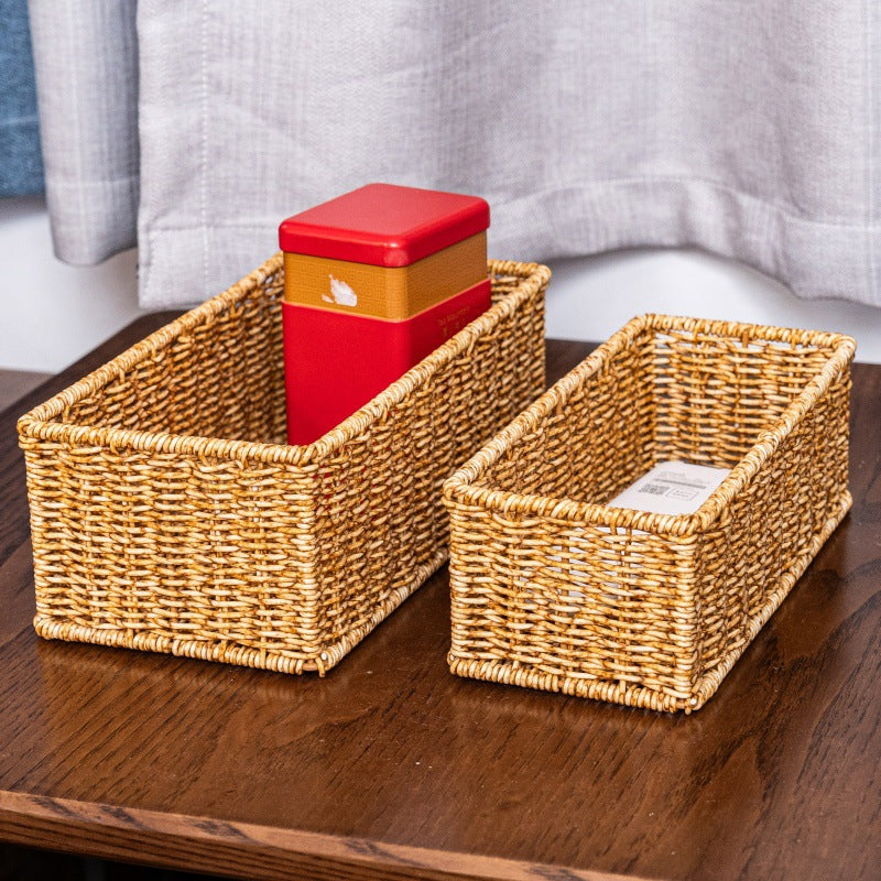 Ladies Rectangular Natural Basket Area Bowlift