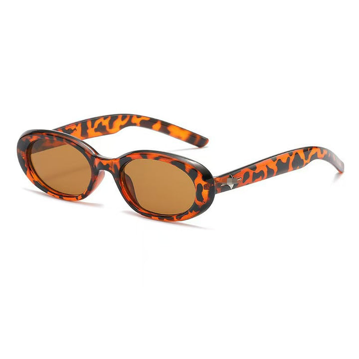 Retro-Inspired Oval Sunglasses Bowlift