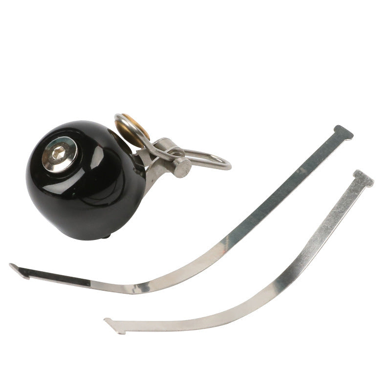 compact mini bicycle bell with stainless steel lever clamp Bowlift
