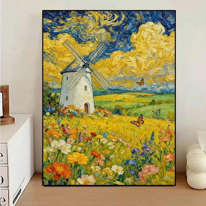 Impressionist Landscape Art Print Bowlift