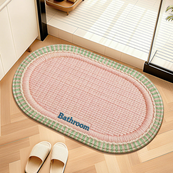 Cozy Decorative Bath Mat Bowlift